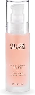 COLLEEN ROTHSCHILD Retinol Supreme Night Oil | Highest Concentration of Stabilized Retinol Boosts Skin's Natural Repair Process | THD Ascorbate (Vitamin C) Brightens & Evens Complexion (1 fl oz)