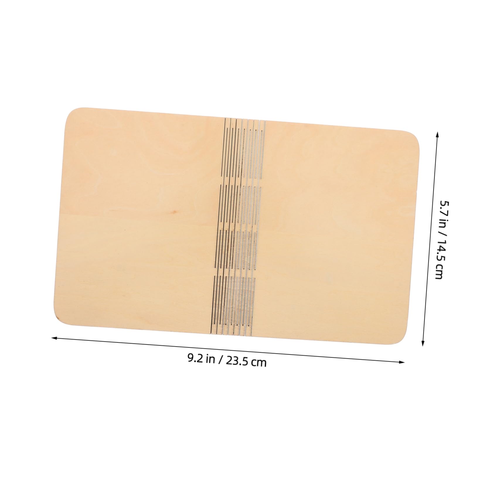 ABOOFAN Book Folding Light Shell Diy Wood Cover Book Light Hard Shell Stylish Diy Supply