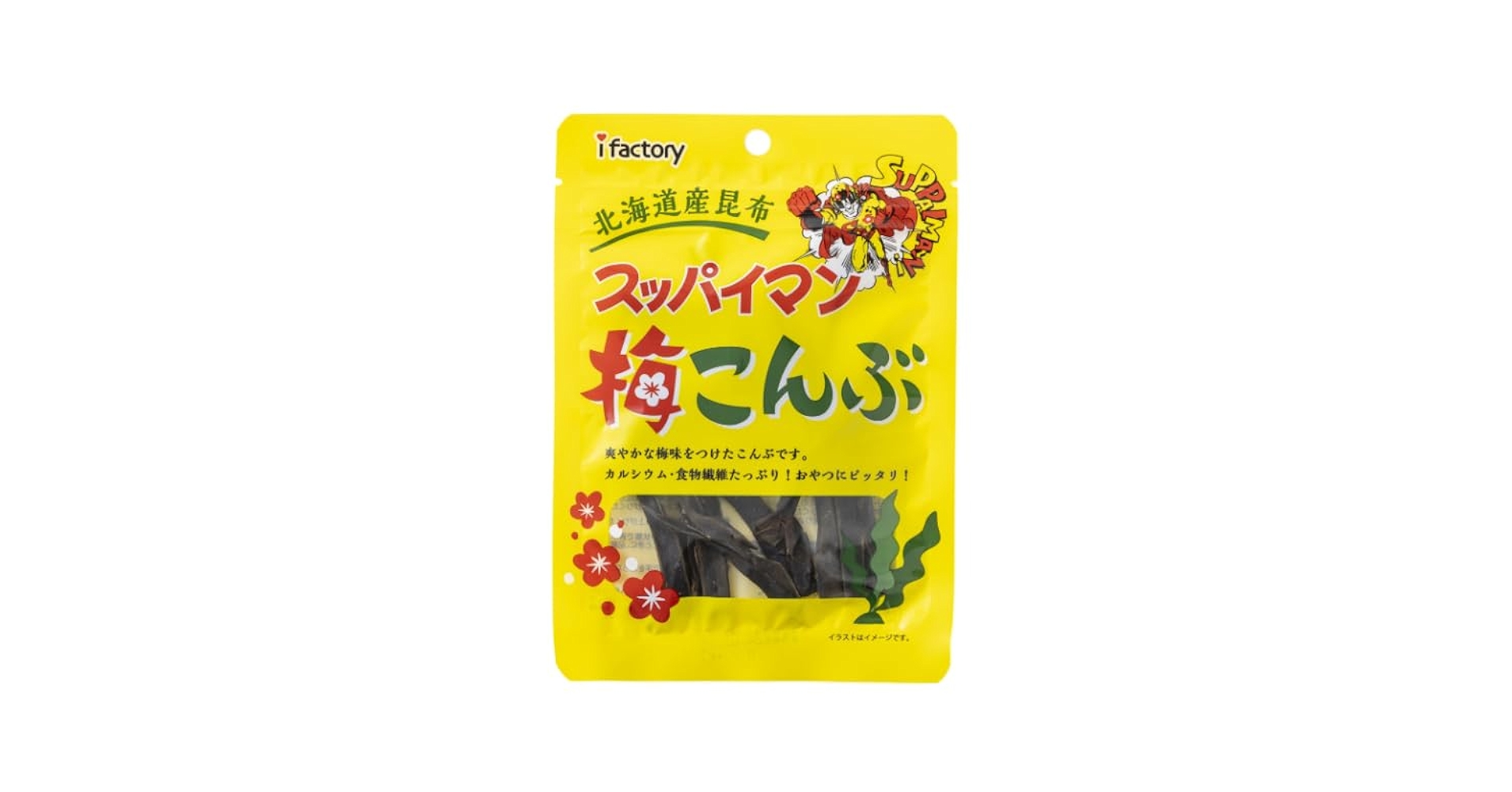 Amazon | アイファクトリー スッパイマン 梅こんぶ 6g×18袋（6×3