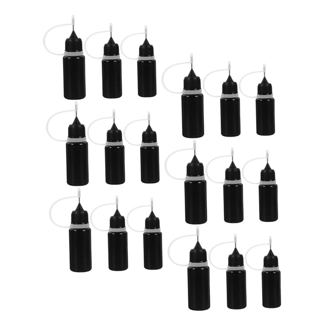ULTECHNOVO 150 Stk Flasche mit squeeze flasche quetschflaschen Kleber-Dispenser sqeezeflasche saufmaschine Container Flaschen mit feiner Spitze Flaschen für Farbe Plastik