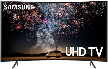Samsung UN55RU7300FXZA Curved 55-Inch 4K UHD 7 Series Ultra HD Smart TV with HDR and Alexa Compatibility (2019 Model)