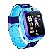 Kinder Armbanduhr Digital Analog Wasserdicht Telefon Uhr Telefonieren SOS Tracker GPS Touchscreen Mobile Smartwatch Telefon Uhr mit SIM Karte Anruf Voice Chat Kamera Mädchen Jungen