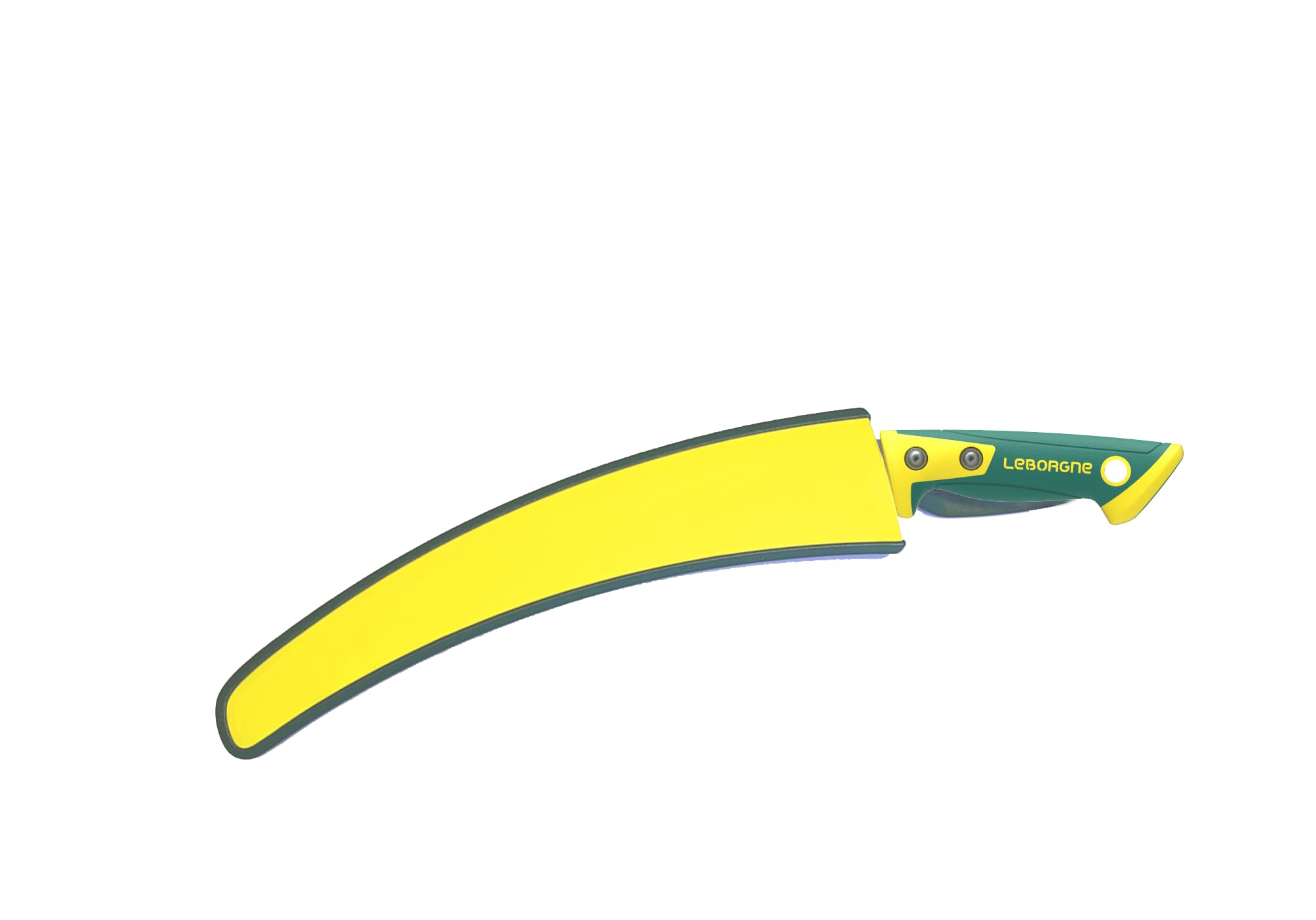Leborgne, Scie Arboricole 35 cm Duopro, Scie à élaguer avec Manche Bi-Matière Ergonomique + Fourreau de Protection, Outil de Jardinage Idéal pour Élagage et Taillage des Arbres et Arbustes