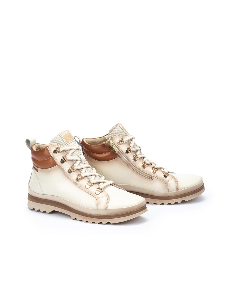 Pikolinos Vigo Baskets Femme | en Cuir | Semelle intérieure Amovible en Mousse mémoire | Pointures EU 35-42
