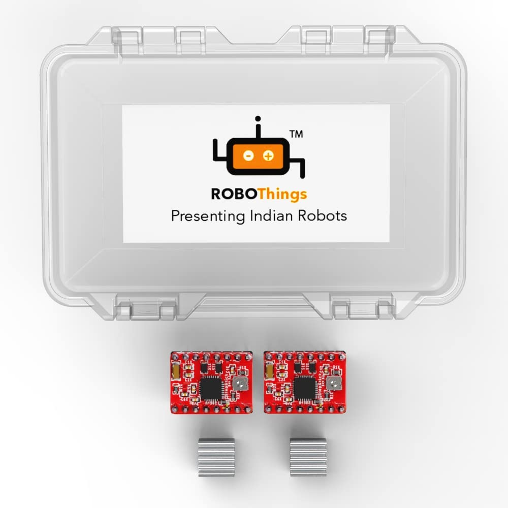 RoboThings a4988 stepper motor driver with Heat Sink 2Set (B09JP283RH) Amazon Price History, Amazon Price Tracker