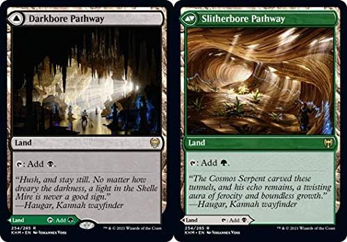 Magic: The Gathering - Darkbore Pathway // Slitherbore Pathway - Kaldheim