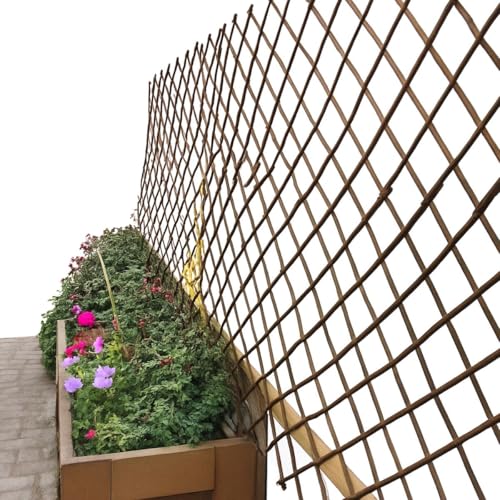 Image of Willow Garden Trellis - Expandable Plant Support for Climbing and Long-Stemmed Plants (30 x 180cm)