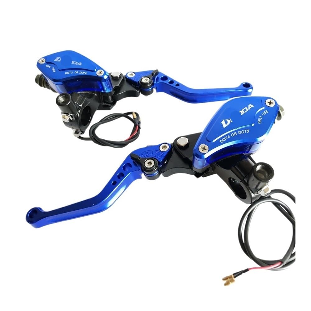 YFDKESY Brake Clutch Levers Handle 1 Pair Universal Motorcycle Hydraulic Clutch Brake Pump Master Cylinder 22mm 7/8'' Handlebar Handle Levers