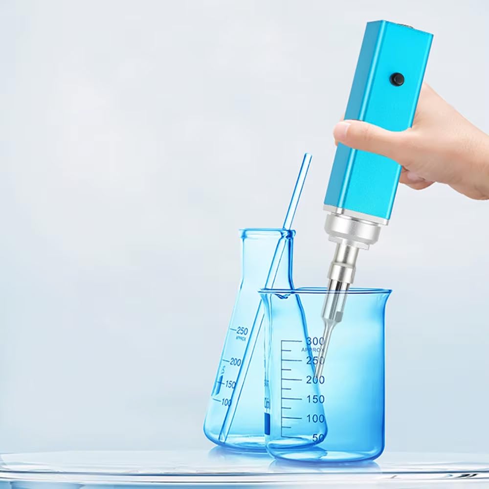 Toplionace Tragbarer Ultraschall Zellaufschluss Homogenisator - Labor Gewebezerkleinerer für Nanodispersion, Emulgierung und Zelllyse 20-300mL