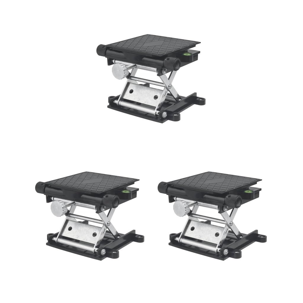 Plate-forme de levage réglable rotative 360° pour matériel d'expérience scientifique
