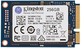Kingston KC600 256G SSD SATA3 mSATA - SKC600MS/256G