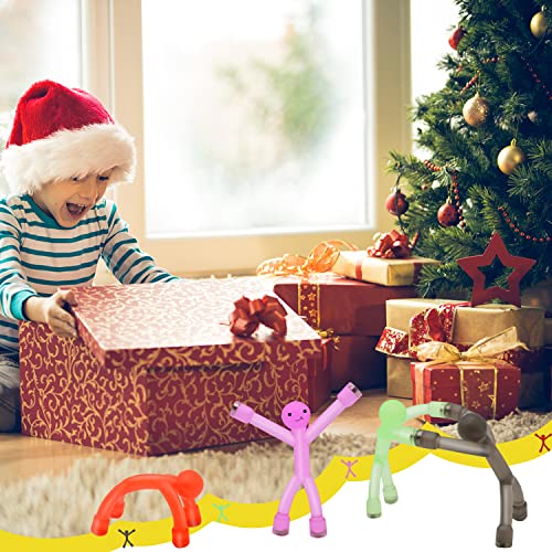 30 Pack Magnet Men, Colorful Fridge Magnetic People For Kids Adults, Mini Translucent Magnetic Men For Refrigerator, Whiteboard And Decoration, 6 Color #TOP5