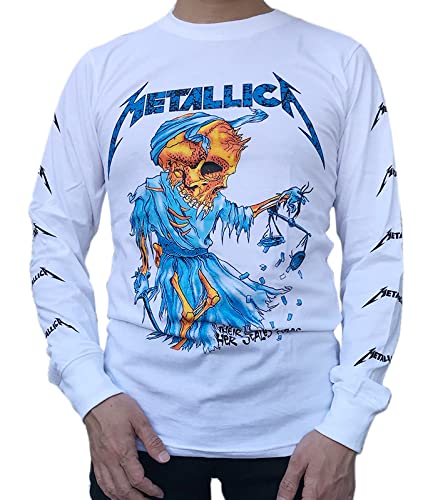 [GOLDEN ROCK T] Metallica ���^���J ���� �����OT�V���c ����T (WHITE, L)