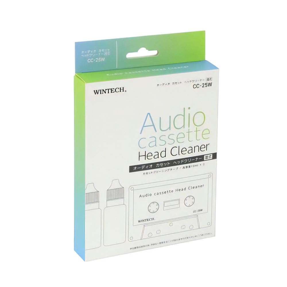 Amazon.co.jp: WINTECH【カセットヘッドクリーナー(湿式)】CC-25W