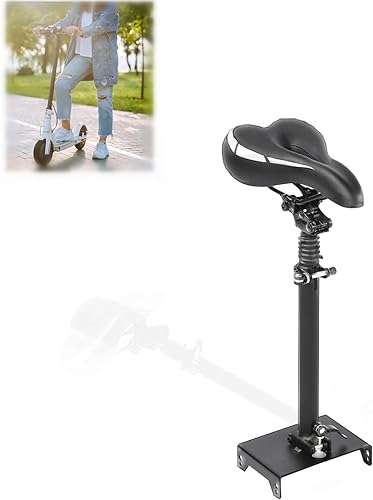 SUNGOOYUE Scooter Sillín, Scooter Eléctrico Altura Ajustable Sillín Asiento A Prueba de Golpes Scooter Asiento para NINEBOT ‑G30