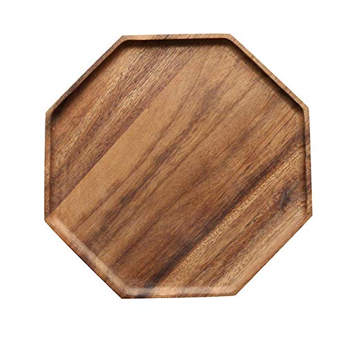 Renawe WODOEN PLATTERS Set Of 2 Acacia Wooden Serving Tray Vegetable Fruit Platter Decor Wood Trays Square Dessert Plates Food Dish Serving Platters Cheese Board Party Trays Charger Plate Wooden Charcuterie Boards Platters thumb #4