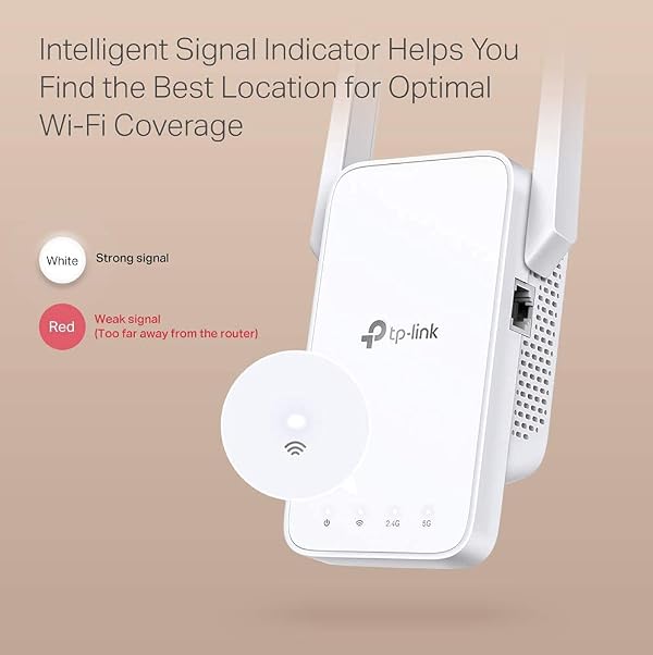 TP-Link AC1200 WiFi Extender (RE315) - Covers up to 1,500 Sq.ft and 25 Devices, Up to 1200Mbps, Dual Band WiFi Booster Repeater, Access Point Mode by TP-Link - Image 6