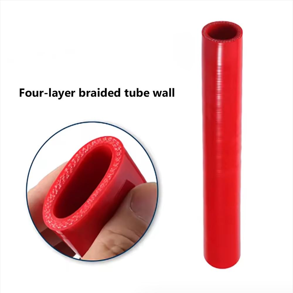 Manguera Reductora De Silicona Reforzada De 4 Capas, 800 Mm De Longitud, Resistente A Altas Temperaturas (240 °C) Y Presión, For Turbo/intercooler (1 Unidad)(ID 30mm)