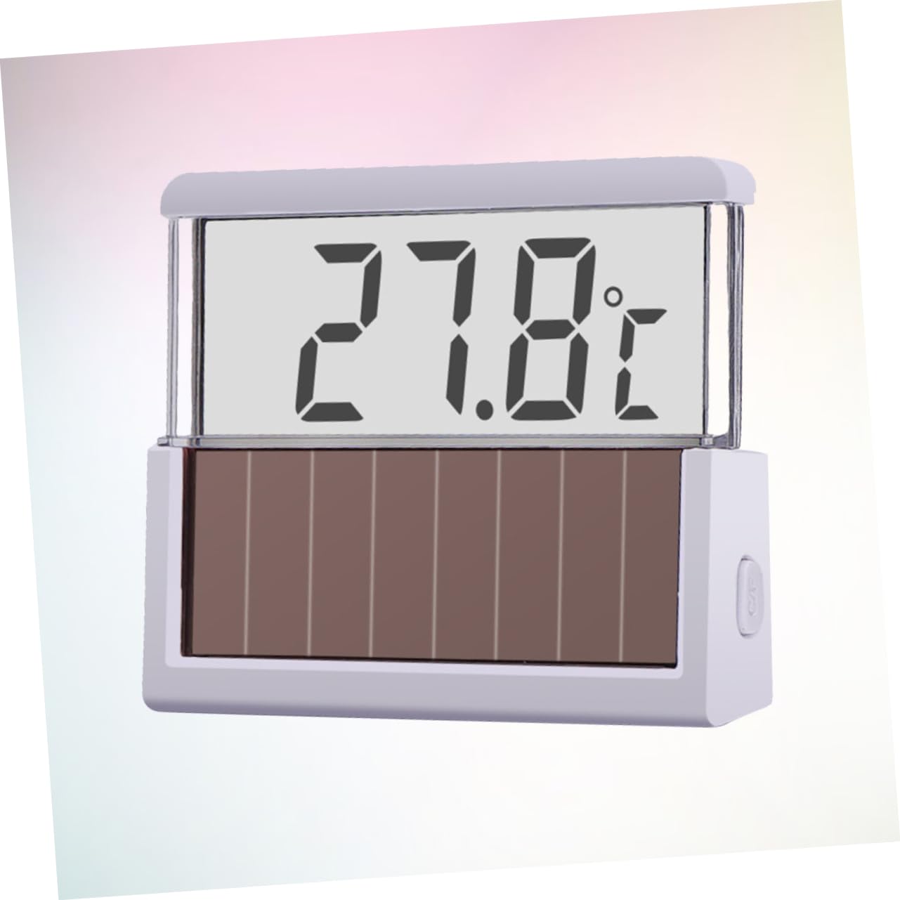 Happyyami 2st Abs-thermometer Hundegeburtstagsmütze Aquarium Digitales Thermometer Wassertemperaturmesser Aquarienwasser Aquarienwasser Wassertemperaturanzeige Angelrolle Weiß Kürbis Led