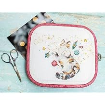 Wizardi LetiStitch Counted Cross Stitch Kit Cats Happiness L8812