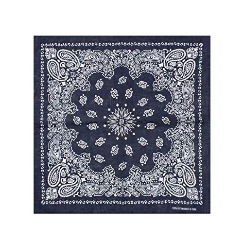 Paisley Alternative Bandana Navy