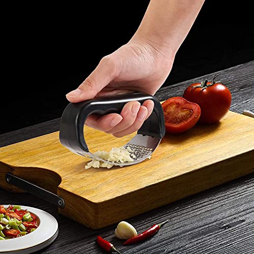 Image of Khedu Feb (1pc 's) Garlic Crusher | Ginger Garlic Press | Mini Kitchen Tools for Ginger Garlic Crusher | Kitchen Accessories Items | Kitchen Gadgets | Ginger Crusher