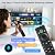Replacement Remote Control for Samsung Smart TV:Solar Rechargeable Voice Control Bluetooth Remote with 4 Shortcuts, Compatible with BN59-01385A & 2021-2025 Frame/Neo QLED/Ultra HD Series(Deep Black)