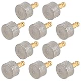 Zerodeko 10個 ペット用電動爪やすり交換ホイール ホワイトコランダム製 両頭グラインダー対応 耐久性の研磨ヘッド 犬猫の爪磨き ポリッシュ