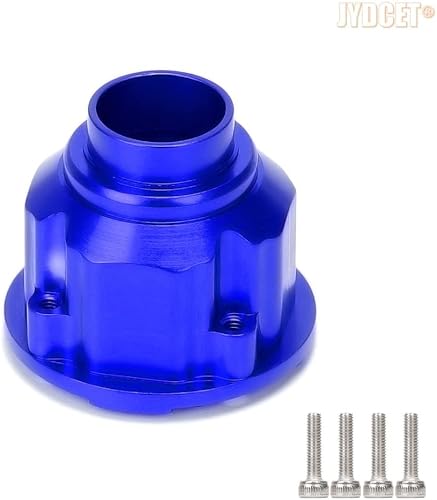 Miniatura 2 de #7781#7781X Aluminum Alloy Differential Diff Case Upgrade Parts for RC Crawler Car TRAXS 15 X-maX 77076 6S - (Color Blue 2pcs)