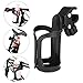 AumoToo Bike Cup Holder, 360 Grados de rotación Bebida Botella de agua jaulas Cochecitos de bebé para bicicletas, bicicletas de montaña, cochecitos de bebé y sillas de ruedas