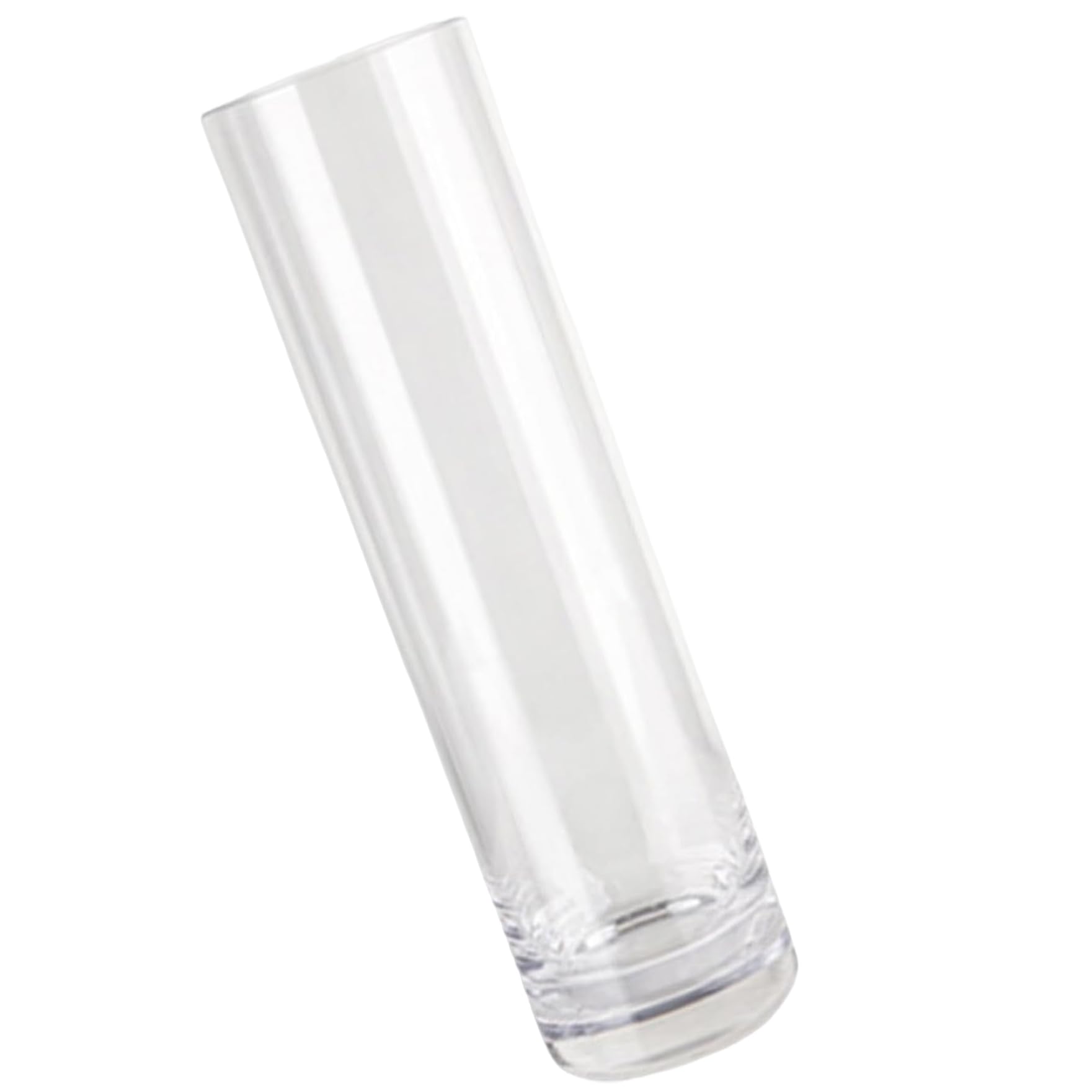 Grand vase cylindrique incassable en plastique pour une décoration sans risque