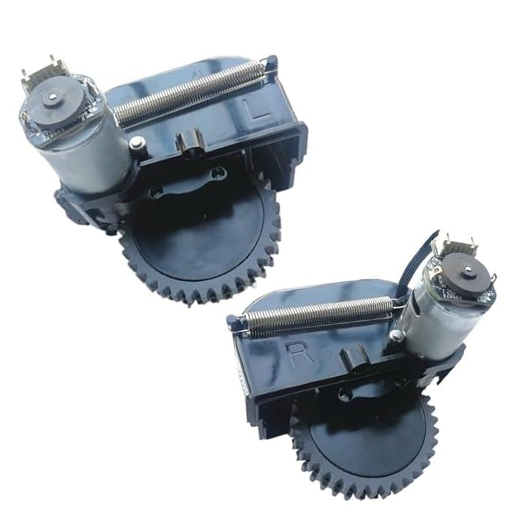 Per Midea MD/1850X/18600/19500 Robot Aspirapolvere Ricambio Ruota Sinistra o Destra, Costruzione in Plastica, Navigazione Liscia, Funzionamento Silenzioso, Facile da Installare, Nero