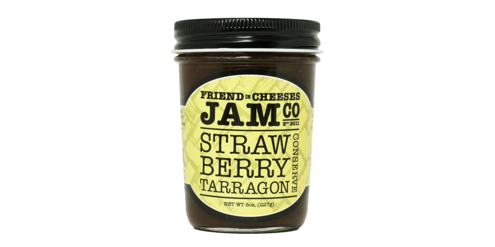 Friend In Cheese Jam Company, Strawberry Tarragon, 8 Ounce