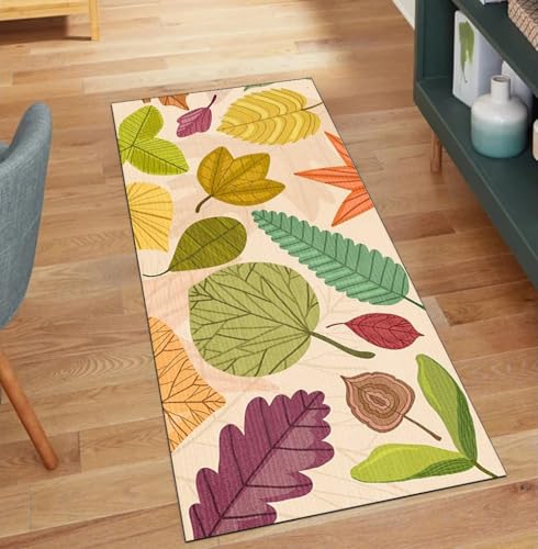 Alfombra pasillo de cocina lavable multicolor 90 x 160 cm 2