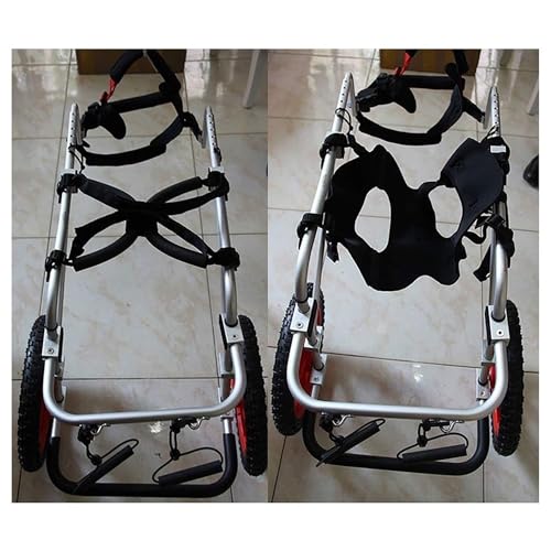 Silla de ruedas para perros con artritis: soporte trasero ajustable para pasear 6