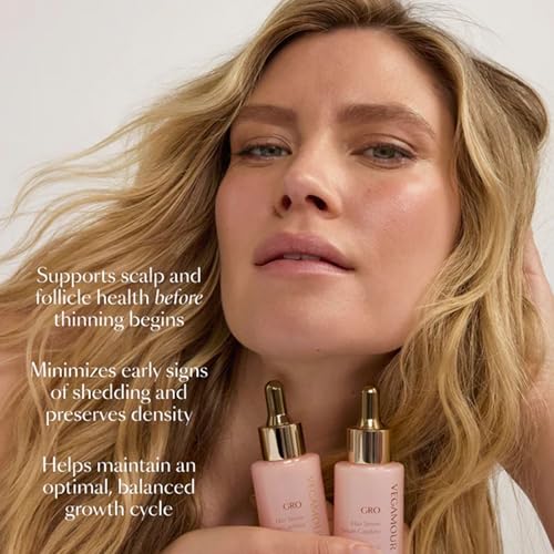 VEGAMOUR GRO Hair Serum – Plant-Based Scalp Tonic for Fuller-Looking Hair, 3.4oz — view 5