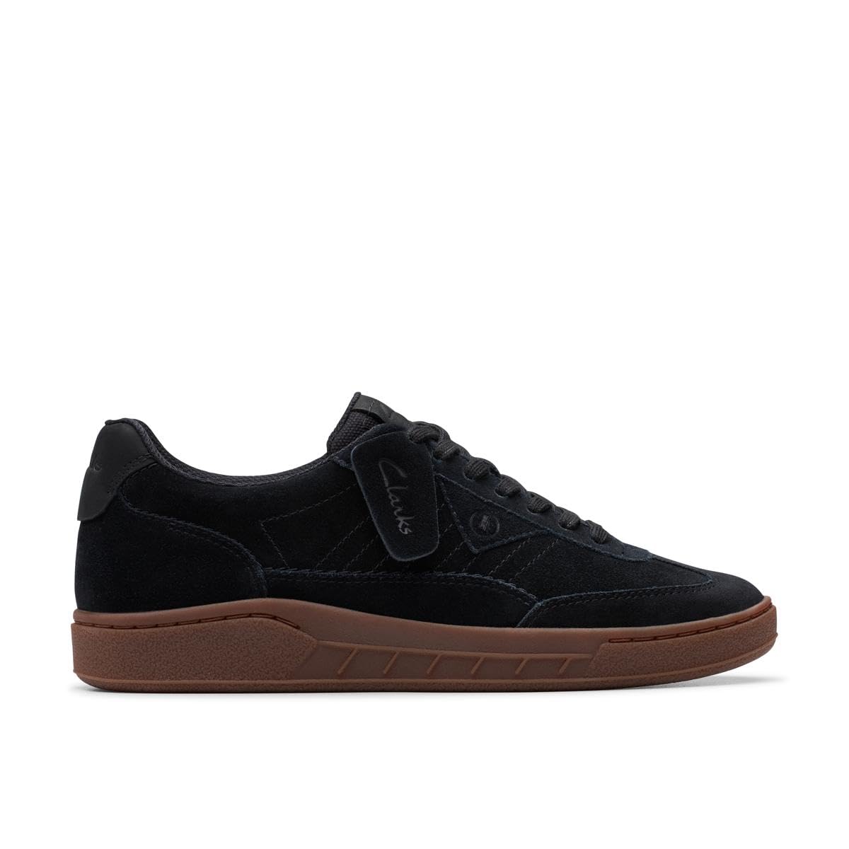 Clarks Craftrally Ace Leather Trainers Men's Black Size 43 (9)