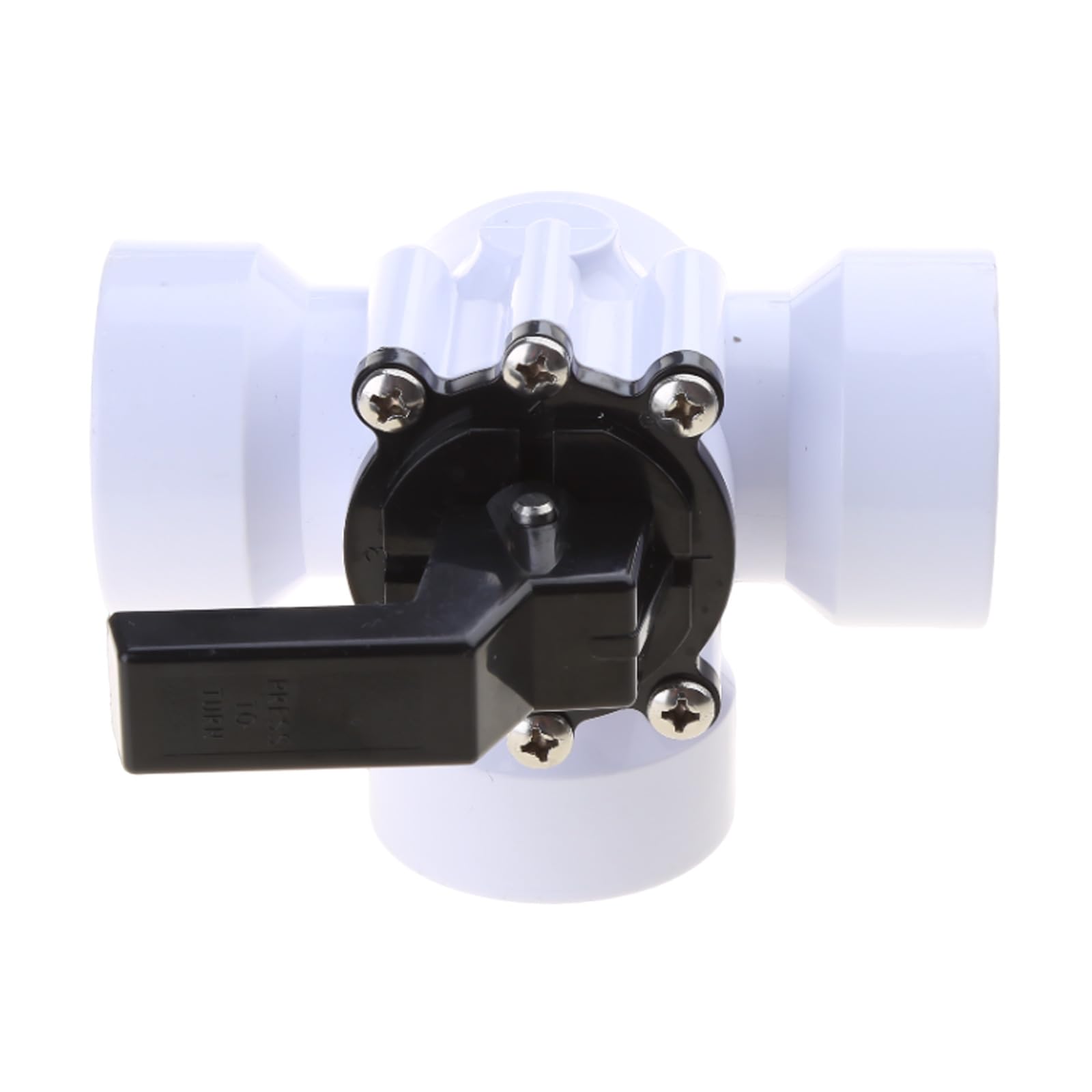 Adaptador de manguera hembra de 3 vías con abrazaderas de manguera para desviador de piscina de jardín