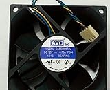 80 x 80 x 25 mm zyvpee Ventilateur de processeur 80 x 80 x 25 mm DASE08025T2U 12 V 0,7 A 8 cm AVC DASE08025T2UP004