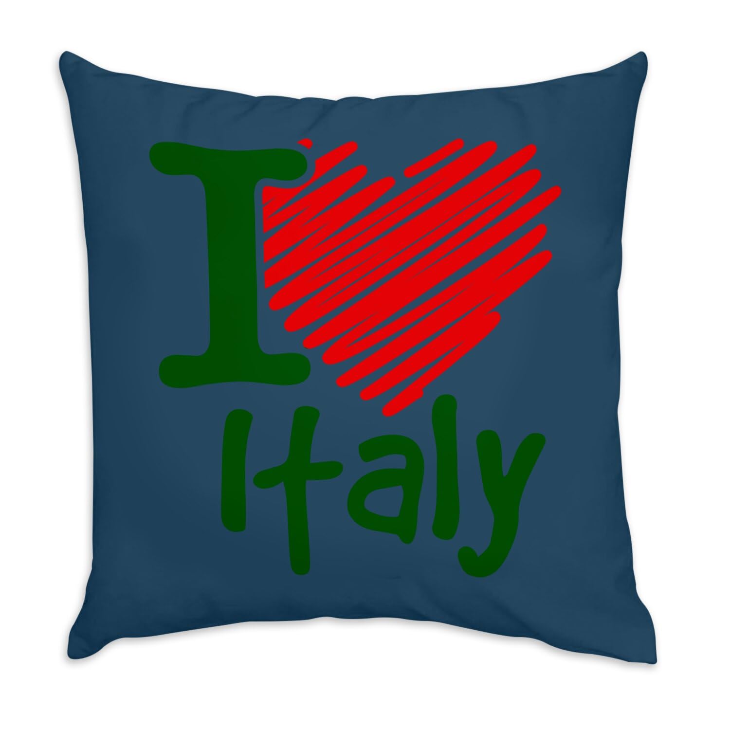 Coussin en velours bleu confortable pour remplacer vos vieux coussins de salon plats