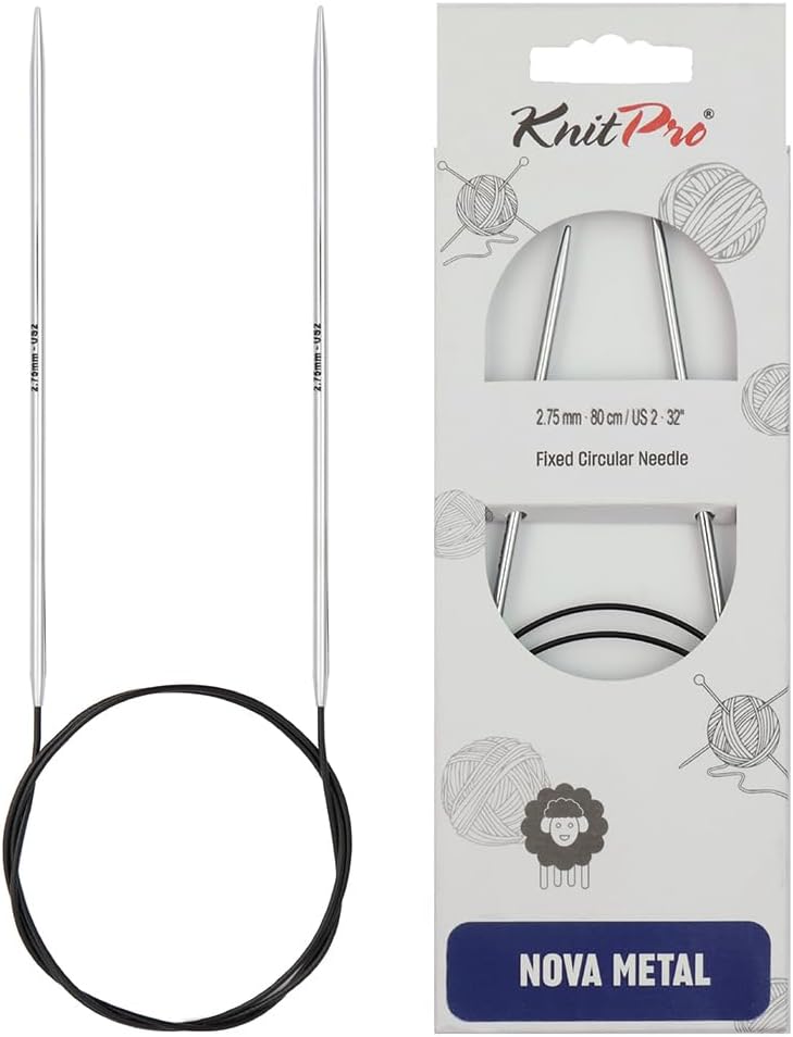 KnitPro Nova Fixed Circular Needle 16" (40cm) | US Size 2 (2.75mm)