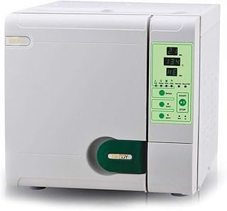 EustomA Full-Automatic Autoclave 18L/23L Class B Pre-Vacuum Drying Sterilizer High Temperature High Pressure Steam Unit Digital Display Benchtop Type JY-18 /JY-23 (18L)