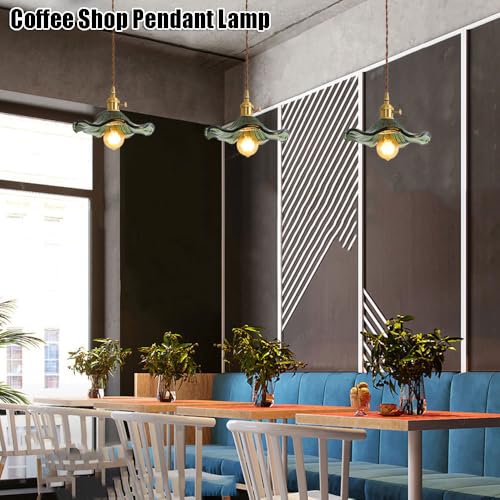 Lámpara de techo de cristal decorativa con base E27 para proyectos de interiorismo 4