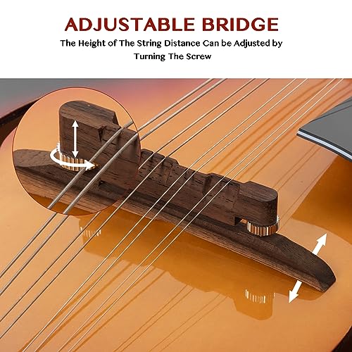 Ktaxon MD353 A-Style Mandolin Instrument Kit thumb #4