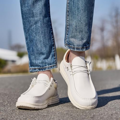 Image of FW FRAN WILLOR Mens Wide Shoes Width Toe Box Slip-on Loafers Casual Walking Shoes for Men