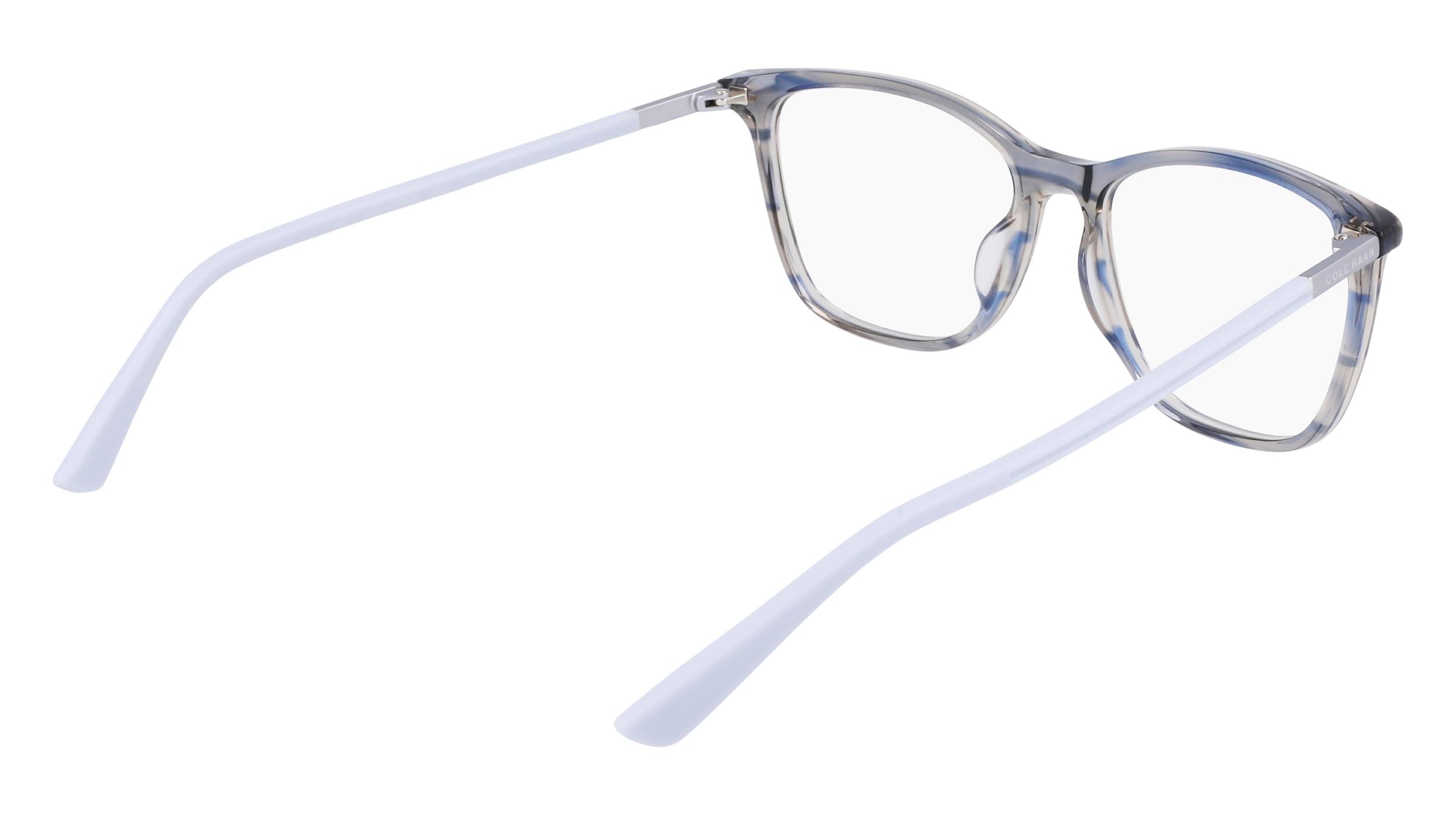 Cole Haan CH5053 Prescription Eyewear Frames, Blue Horn, 54