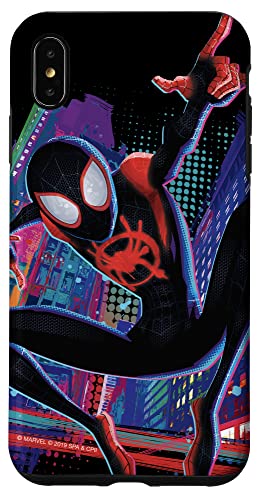 Image of Marvel Spider-Man Into the Spider-Verse Miles Morales City Case for iPhone XS Max