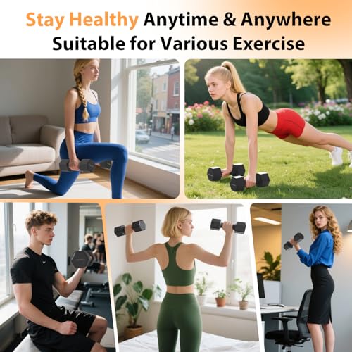 Set of 2 Adjustable Dumbbells 50lbs