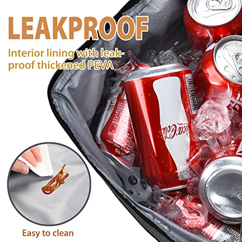 Kato Tirrinia Insulated Lunch Bag for Men Extra Large 13L Lunch Cooler Bag with Dual Compartment - Image 3