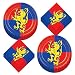 Medieval Knight Party Dragon Paper Dessert Plates and Beverage Napkins (Serves 16)